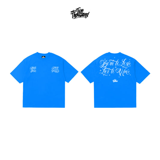 2THSND "KNOW YOUR PURPOSE" BLUE T-SHIRT