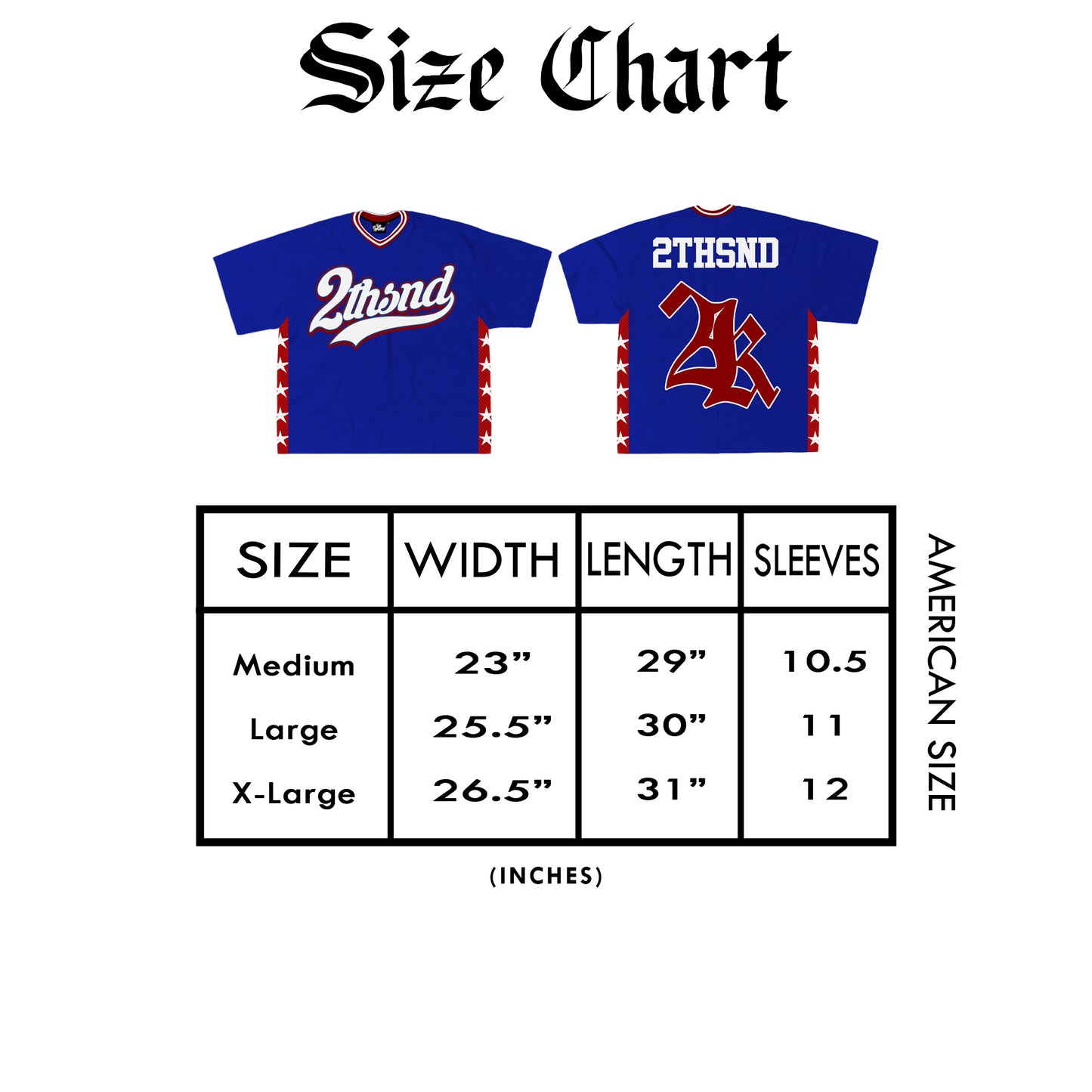 2THSND "ALL-STAR JERSEY" T-SHIRT