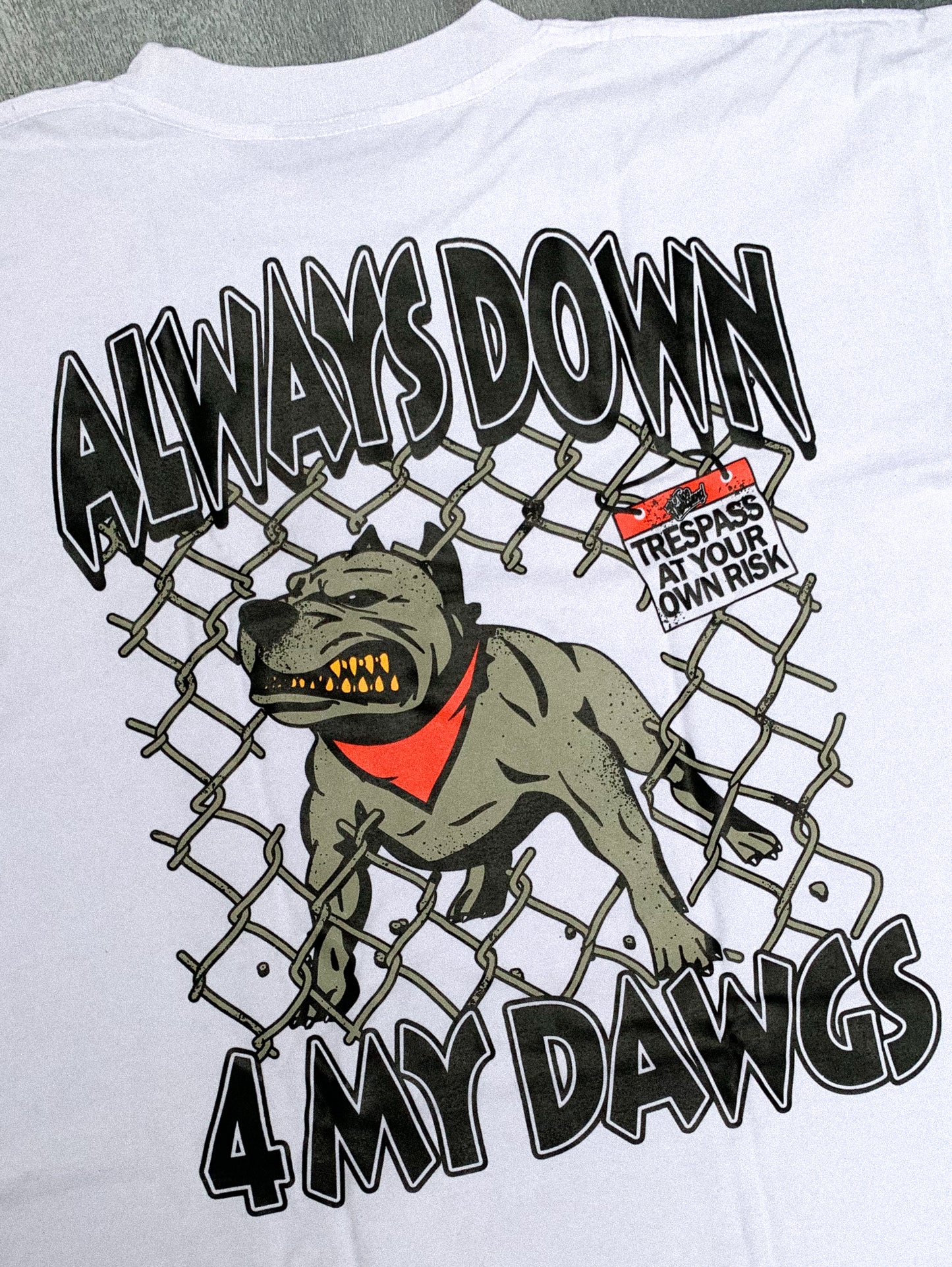 2THSND "DOWN 4 MY DAWGS" T-SHIRT